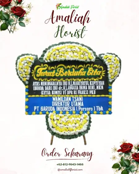 Papan Bunga Duka Karang Mulya